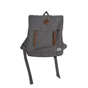 Herschel Supply Co Survey Backpack Gray Preppy School Travel Bag Canvas Purse